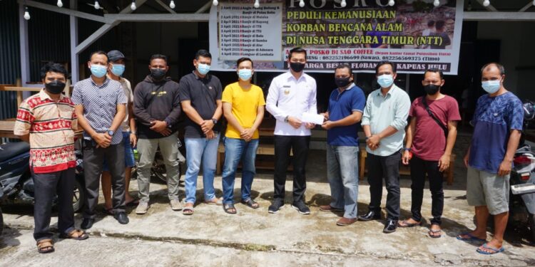 Bupati Kapuas Hulu, Fransiskus Dian Bantu Korban Bencana NTT