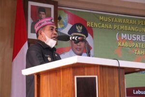 Bupati Mabar: Visi Pembanguan 2021-2026 “Mabar Bangkit Menuju Mabar Mantap”