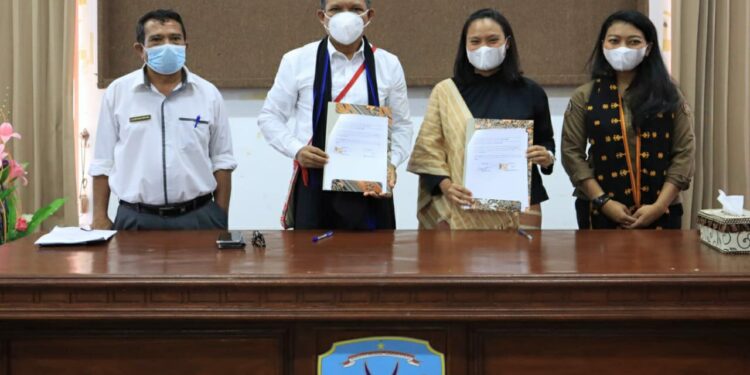 Bupati Nagekeo-BPOLBF Kerjasama Percepatan Pembangunan Pariwisata Dan Ekonomi Kreatif