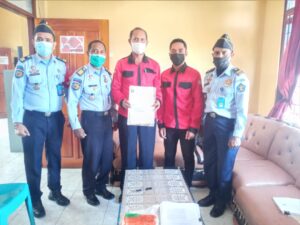 Lapas Lembata Gandeng LBH Surya NTT Perwakilan Lembata Bahas Standar Operasional Pelayanan