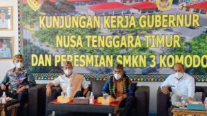 Gubernur NTT Resmikan SMKN 3 Komodo Mabar