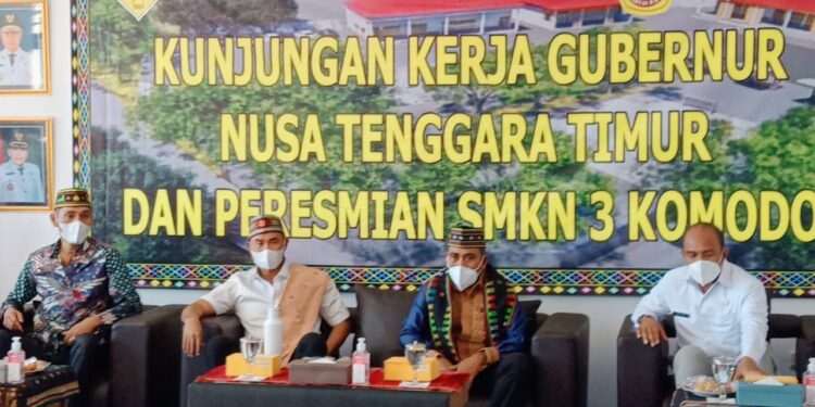 Gubernur NTT Resmikan SMKN 3 Komodo Mabar