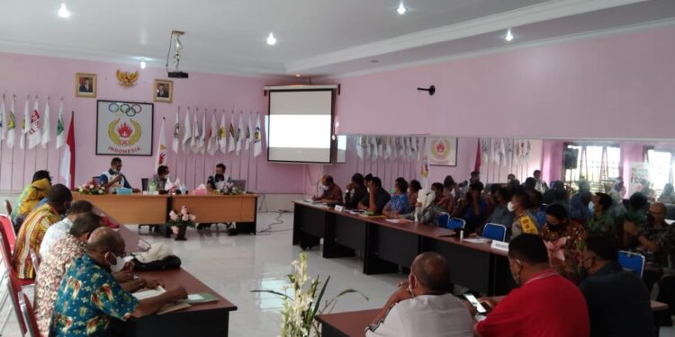 Pertemuan Bersama Koordinator dan Bidang, Sekretaris Subda PON : Perlu Persiapan Matang