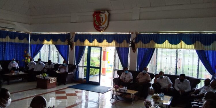 Evaluasi Kembali  Anggaran, Bupati-Wabup 	Merauke Tatap Muka Dengan SKPD