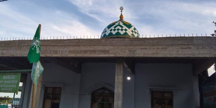 Masjid Ar-Rasyidin Kumbe Belum Dirampungkan, 	Pemkab Merauke Akan Bantu Dana