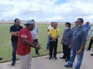 3 Juni 2021, Ketua Umum KONI Pusat Berkunjung di Merauke