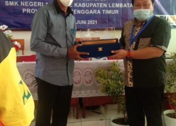 Pelaksanaan Uji Kompetensi Keahlian (UKK) SMK Negeri Ileape Pasca Banjir Bandang