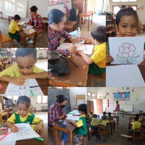 Yayasan Mariamoe Peduli Dampingi TK Negeri Kisol