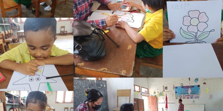 Yayasan Mariamoe Peduli Dampingi TK Negeri Kisol