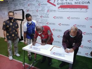 Tandatangani MoU, Bupati Merauke Minta Komitmen Antara Digital Media