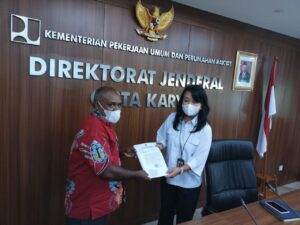 Dihadapan Dirjen Cipta Karya, Romanus Minta Merauke Didorong Kembali Jadi Lumbung Pangan Nasional