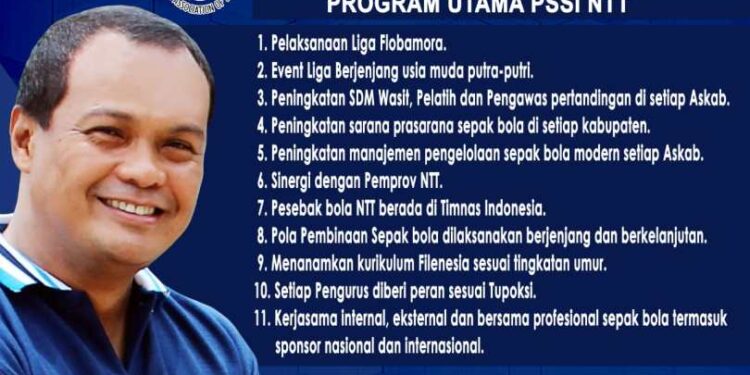 Gubernur Viktor Minta Chris Mboeik Majukan Sepakbola NTT