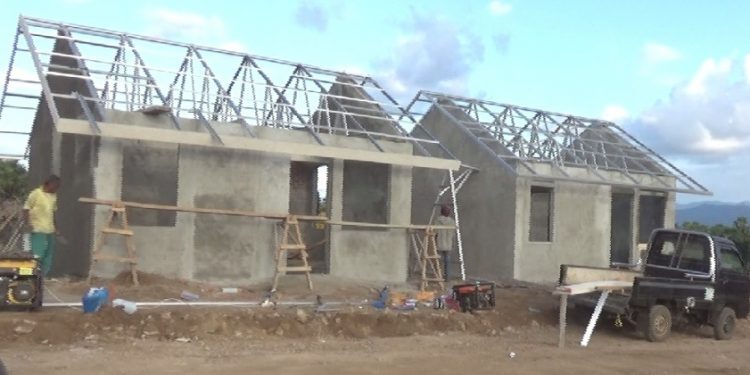 Pembangunan Rumah Pengungsi Banjir Bandang  Lembata Terkendala PPKM