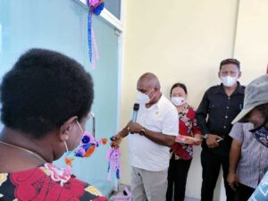 Bupati Merauke  Resmikan Puskesmas Prototype Okaba