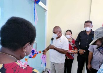 Bupati Merauke  Resmikan Puskesmas Prototype Okaba