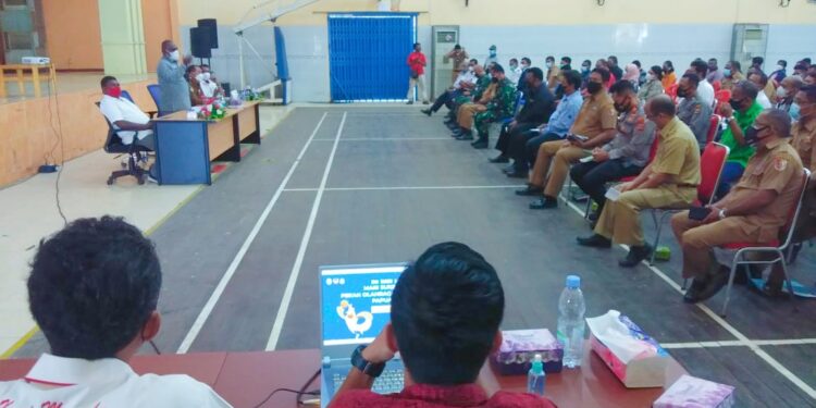 Pertemuan Dengan Subda PON, Romanus : Merauke Dapat Kucuran Anggaran 60 Miliar