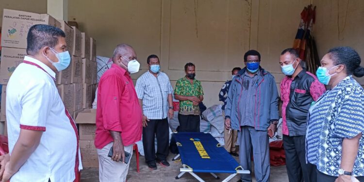 Bupati Merauke Minta Tenda Dan Tempat Tidur di Dinsos Digeser ke RSUD Agar Ditempati Pasien Covid-19