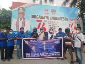 Sambut HUT Ke-20, Partai Demokrat Lembata Salurkan 100.000 Liter Air Bersih Untuk Warga Lewoleba