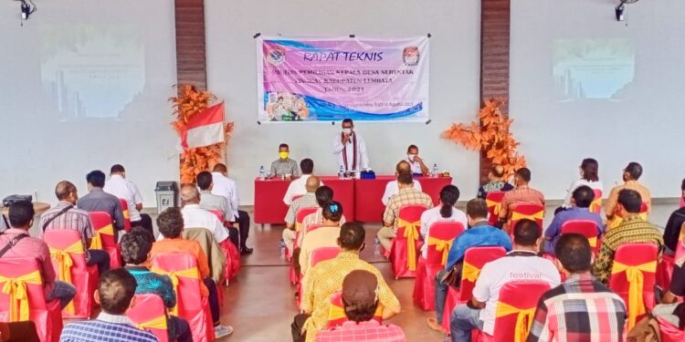 Bimtek Panitia Pilkades : Ketua DPRD Lembata Kutip Surat St. Paulus Kepada Jemaat di Roma 13:1-4