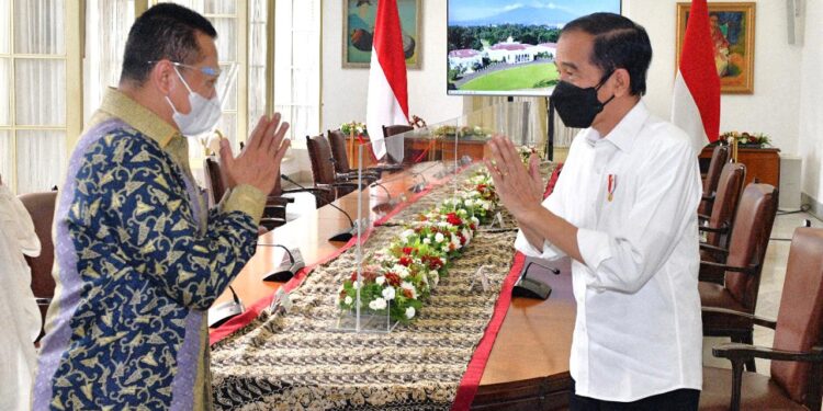 Bertemu di Bogor, Presiden Jokowi Setuju Pembahasan PPHN Asal Tidak Melebar