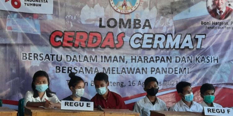 Yayasan  Somba Mari Go Gelar Lomba Cerdas-Cernat Bagi Pelajar Manggarai