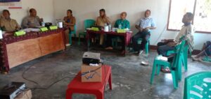 Kapolsek Maukaro Ipda Antonius ingatkan Perangkat Desa Gunakan Anggaran Sesuai Peraturan Hindari Tindak Pidana