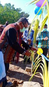 PLT Bupati Lembata Resmikan Pansimas di Baobolak : “Disini, Diatas Batu Wadas Ini Mengalirlah Air”