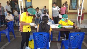 Polres Manggarai Gelar Vaksinasi Masal Bagi 750 Warga