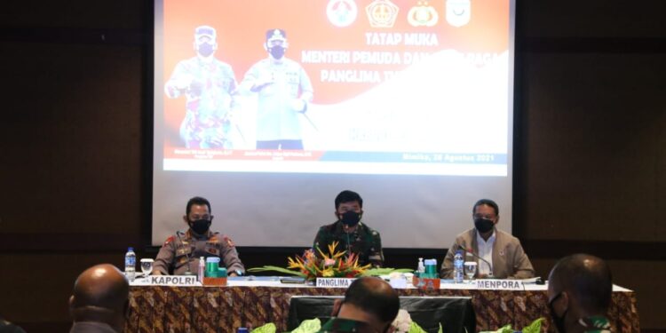 Rapat PON XX Papua, Kapolri: Perlu Langkah Extraordinary Cegah Covid-19