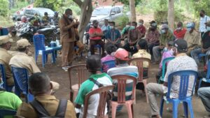 Bertemu Masyarakat Petani Di Parek Walang, Thomas Ola Dorong Peningkatan Produktivitas Pertanian