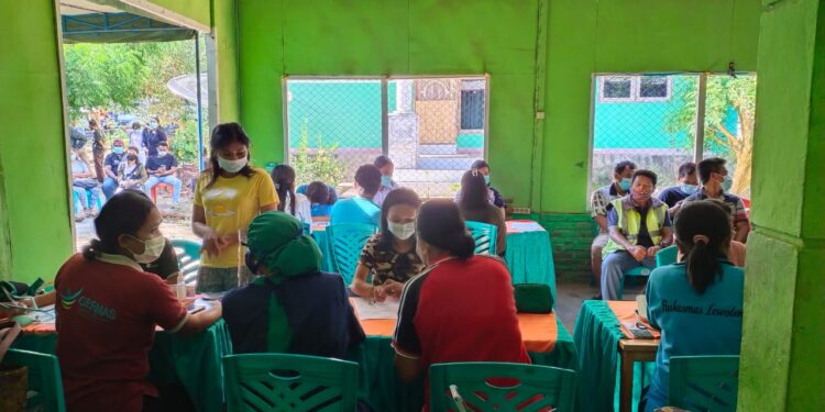 Puskesmas Lewolema Flotim Gelar Vaksinasi Tahap Pertama