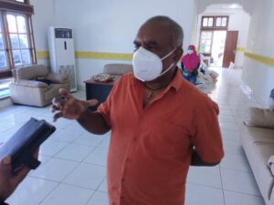 Bantuan Beras 201 Ton dari Kemensos, Romanus : Bulog 	Merauke Sedang Salurkan, Tiap KK Terima 10 Kg