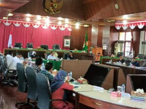 Hearing Dengan DPRD Merauke,  Eleanor  Dumatubun : Kami Bertanggungjawab Penuh Sukseskan Enam Cabor