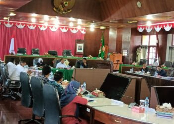 Hearing Dengan DPRD Merauke, Eleanor Dumatubun : Kami Bertanggungjawab Penuh Sukseskan Enam Cabor