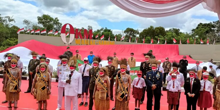 Video Conference Dengan Presiden Jokowi, Bupati Merauke: Kami Siap Sebagai Salah Satu Klaster PON XX