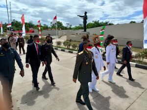 Dari Video Conference Bersama Presiden RI, Romanus : Jika Bapak Ada Waktu, Bisa Datang Resmikan PLBN Sota