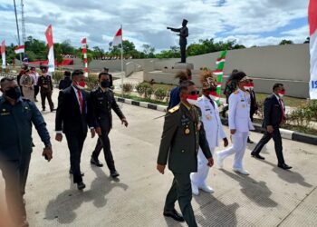 Dari Video Conference Bersama Presiden RI, Romanus : Jika Bapak Ada Waktu, Bisa Datang Resmikan PLBN Sota