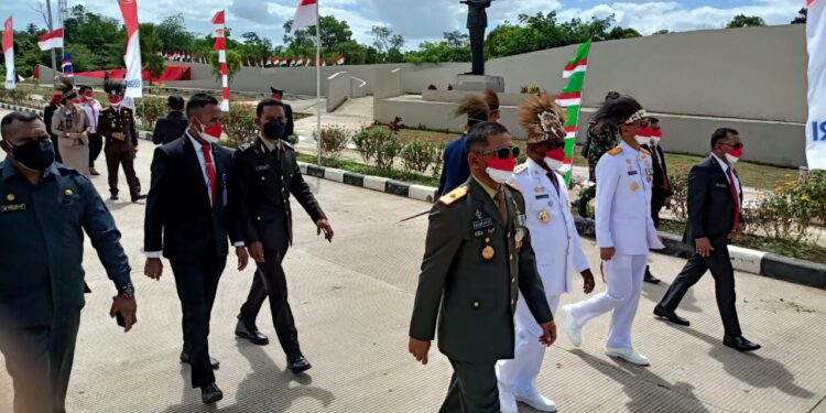 Dari Video Conference Bersama Presiden RI, Romanus : Jika Bapak Ada Waktu, Bisa Datang Resmikan PLBN Sota