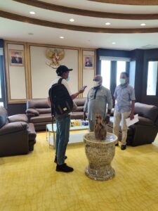 27 Agustus 2021, Presiden RI Mendarat di Bandara Mopah-Merauke