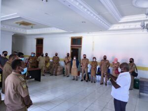 Bongkar Ketidakberesan Data, Bupati Merauke  Ingatkan Para Lurah