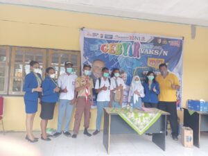 Vaksinasi Disekitar Venue, Subda PON  Merauke Lampaui Target