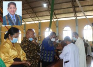 Pemda Rayakan Misa Syukur Pelantikan Bupati Lembata, Thomas Ola di Hadakewa