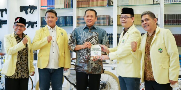 Terima Panitia Kongres Nasional Pemuda Katolik, Bamsoet Ingatkan Pentingnya PPHN Bagi Pembangunan Nasional