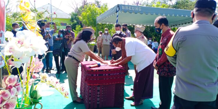 Bupati Thomas Canangkan Zona Integritas di Lingkungan Badan Pertanahan Kabupaten Lembata