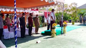 Meriah HUT Agraria di BPN Lembata, Bupati Thomas Pembina Upacara