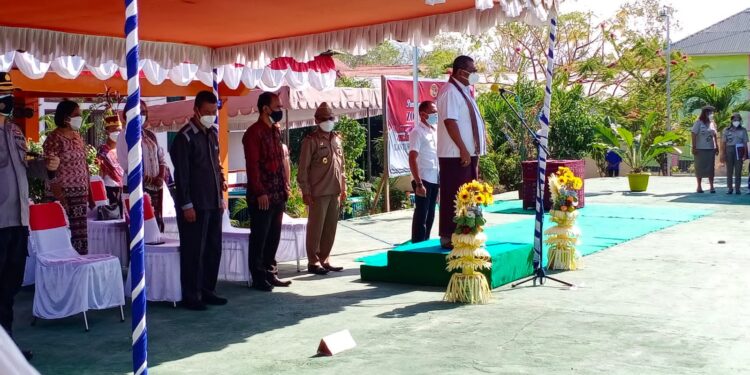 Meriah HUT Agraria di BPN Lembata, Bupati Thomas Pembina Upacara