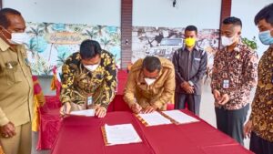 Bupati Lembata Teken MoU Dengan Kanwil DJPb NTT  Terkait Pengelolaan Keuangan