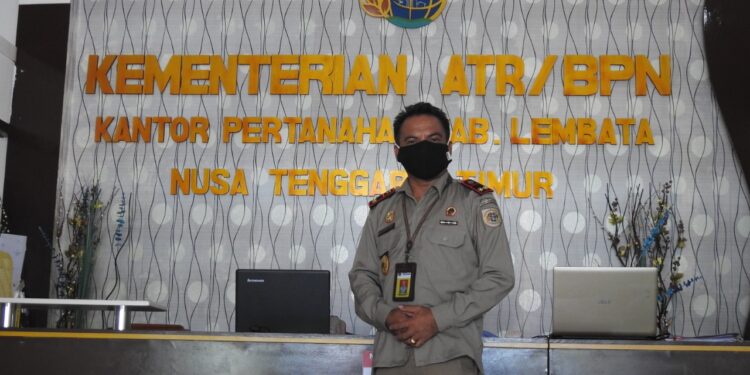 Kakan BPN Lembata, Eduward M. Y. Tuka, S.SiT : Sertifikasi Aset Pemkab Lembata Dukung Opini Wajar Tanpa Pengecualian