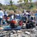 Ombak Besar Pantai Selatan Lembata Hempaskan KM Tunas Harapan 10