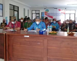 Rapat Evaluasi SAKIP Manggarai Timur Secara Virtual